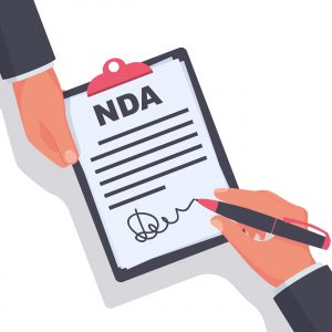 NDAs non disclosure agreements policy for solicitors