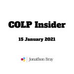 COLP Insider from Jonathon Bray