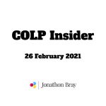 COLP Insider SRA Compliance Newsletter 26 February 2021
