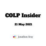 COLP Insider from Jonathon Bray SRA Consultants