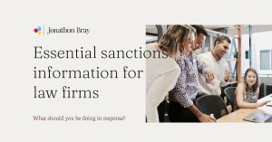 Essential sanctions information for law firms and solicitors