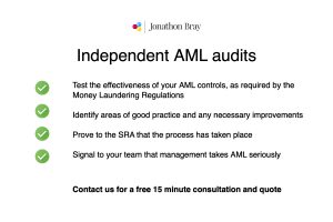 Regulation 21 independent AML audit