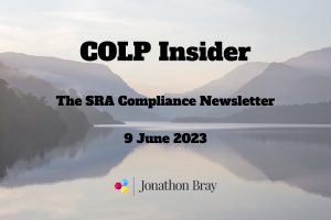 SRA compliance newsletter 9 June 2023