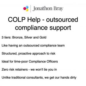 SRA compliance retainer support
