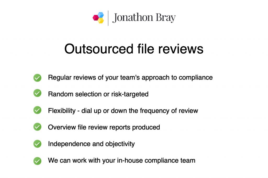 file reviews for solicitors outsourced