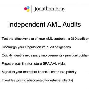 independent AML audits for solicitors Regulation 21
