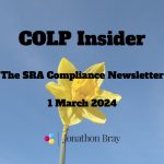 colp insider sra compliance news