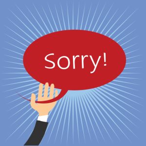 apologies complaints handling law firms